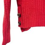 Madewell Mock Neck Side Bottom Chunky Knit Sweater Sz S Photo 1