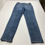 Judy Blue  Boyfriend Fit Bleach Splash Blue Denim Jean Womens Size 5 / 27 Stretch Photo 12