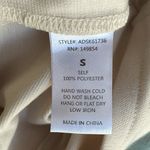 Sadie & Sage Cream Lace Up Bodycon Mini Dress Photo 5