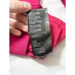 Anthropologie  Womens Structured Long Sleeve Top Blouse XXS Hot Pink Smocked Cuff Photo 6