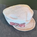 Pink page boy, Hat with Bow and gem Photo 1