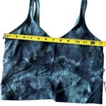 Lululemon  6 Align Tank Top Diamond Dye Tidewater Teal Graphite Grey Padded NWT‎ Photo 7