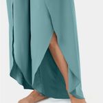 Halara 114.- HighWaisted Back Waistband Pocket Palazzo Flowy Split Wide Leg Photo 3