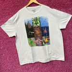 Pink Floyd Philcos Prisms Cotton Graphic T-Shirt in Off White Pigment XXL Photo 2