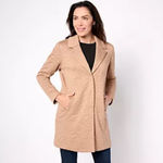 Susan Graver Regular Quilted Knit Notch Collar Fully Lined Jacket Photo 1