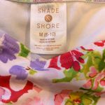 Shade & Shore NWOT M Multi Floral Print Pink Green Red Cheeky Low Rise Bikini Photo 5