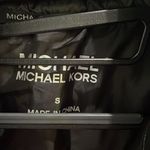 Michael Kors EUC  mixed media black vest Small Photo 3