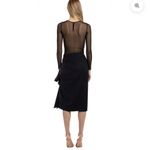New! Mother of All Colette Midi‎ Skirt in Black Sz Small $490 Photo 2