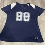  The Nike Tee CeeDee Lamb Dallas Cowboys Women's XL Blue Short‎ Sleeve Bag6 Photo 0