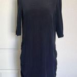 Brochu Walker  Navy Silk Mini Dress Photo 0