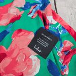 Lulus  Sweetest Song Green Floral Print Backless Long Sleeve Romper‎ M NEW Photo 2