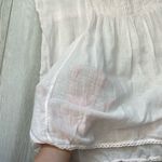 Cottagecore Sheer Top cotton lightweight flowy womens Pink medium prairie soft Photo 2