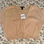 Forever 21 Woven Croptop Women’s Small Photo 0