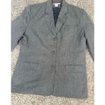 Vintage L.L. Bean Traveler Gray Blazer Jacket Women’s 20 Three Buttons Office Size undefined Photo 5