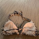 Vix Paula Hermanny Vix Cream and Navy Bikini Top Photo 1