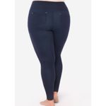 Brand New Ruby Ribbon Women's Size 2XL XXL Jean Leggings Jeggings Black Blue Photo 3