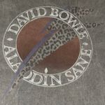 DAVID BOWIE Aladdin Sane Leopard Size M / L Black Photo 2