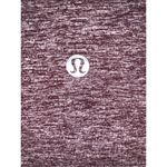 Lululemon Always Alert 1/2 Zip in Heathered Garnet Photo 9