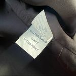 Alexander Wang Leather Boxy Oversized Blazer in Black Photo 12