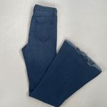 Just Black  Denim Women's Super Flare High Rise Raw Hem Jeans in Indigo Size 29 Photo 1