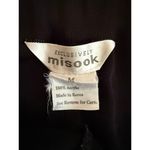 Misook Exclusively  Pull On Elastic Waist Pants Women’s Size M Black Acrylic Photo 4