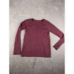 Lululemon  long sleeve swiftly tech 10 wild berry Photo 3