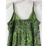 Apt. 9 Y2K  Empire Waist Smocked Sleeveless Paisley Babydoll Midi Dress Sz L Twee Photo 5