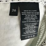 J Brand Cut Off Ombre Dot Frayed Hem Denim Cut Off Shorts 26 Photo 8