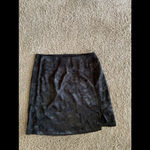 LYANER Women's‎ Black Jacquard Side Split Slit Zipper High Waist Mini Skirt XS Photo 2