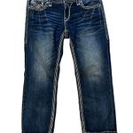 Rock Revival Junia Easy Stretch Cropped Jean, Sz 29 Photo 7