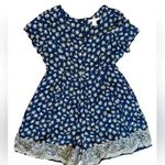 The Limited Vintage 90s  Floral Knit Romper Size M Photo 0