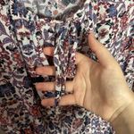 American Eagle  boho floral print tassel romper size S Photo 6