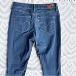 Levi's LEVI’S Women’s Bold Curve Mid Rise Boot Cut Dark Wash Blue Denim Jeans 30 Photo 5