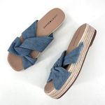 Lucky Brand  Kierlo crochet wedge sandals size‎ 7.5 Photo 1