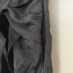 & Other Stories Black Sheath Tie Waist Mini Dress Photo 5