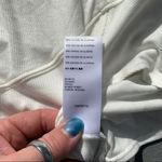 Free People Downtown Girl Cream Tunic Cold Shoulder SMALL Photo 4