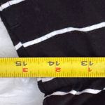 Banana Republic Black and White Striped Dress with cinch waist pockets size M Photo 9