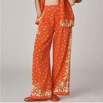 Anthropologie Rachel Antonoff Snyder High Rise Wide Leg Pants Floral Size 2X NEW Photo 2
