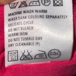 Escada Sport Solid Pink Short Sleeve Crewneck Cotton T Photo 4