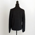 Ralph Lauren VTG 90's  Zip Cardigan Mock Neck‎ Sweater L 100% Merino Wool Photo 4
