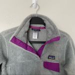 Patagonia Re-Tool Snap-T Pullover Polartec Thermal Pro Gray/Pink Size Small Photo 5
