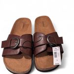 Torrid NWT  Brown Single Buckle Slide Sandals Size 11 Photo 1