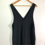 Maison Mascallier Women's Black Wide Leg V Photo 8