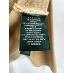 Ralph Lauren Lauren  Womens 1X Camel Knit Cardigan Blazer Button Front Pockets Photo 3