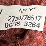 American Eagle  Red Ruched Cropped Tank Top - Size Medium - VGUC Photo 6