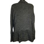 Karen Scott Cozy Black Marled Open Front Cardigan  Women’s Large Photo 6