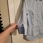 EXPRESS  Men's Sky Blue Dress Shirt Photo 2