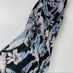 Free People Heat Wave Palm Print Maxi Dress Sz Medium Tiered Boho Photo 6