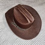 Western Hat Original Conform Brim Vintage Brown Photo 0