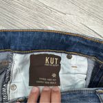 Kut From The Kloth  High Rise Crop Straight Leg Blue Jeans Sz 6 Photo 12